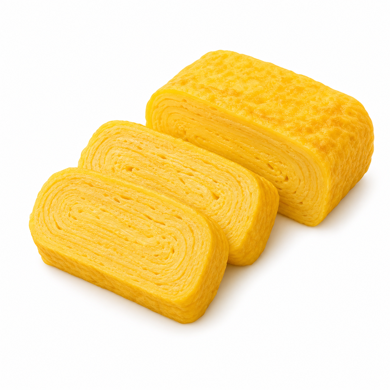 卵焼きの生成イラスト