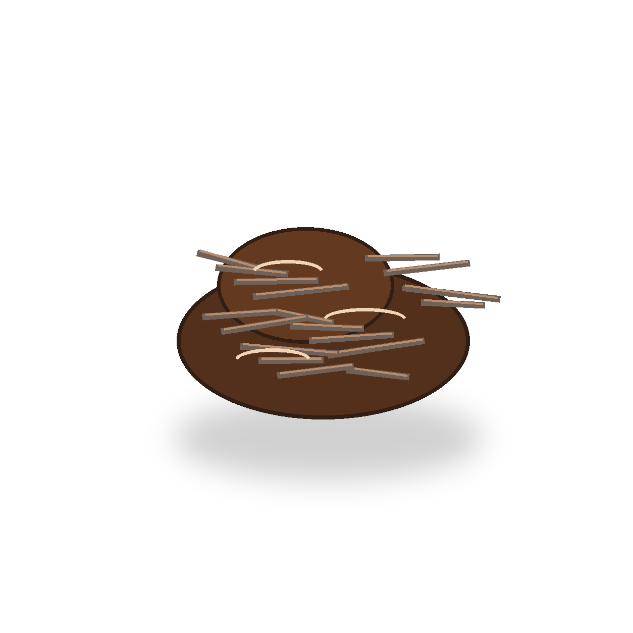 つくだ煮の生成イラスト